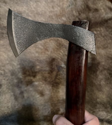 Francisca Axe with Leather Cover