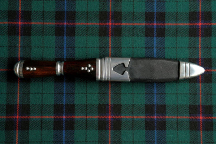 Sgian Dubh and Bodice Knife, Damascus Blade Kingdom Of Arms Exclusive