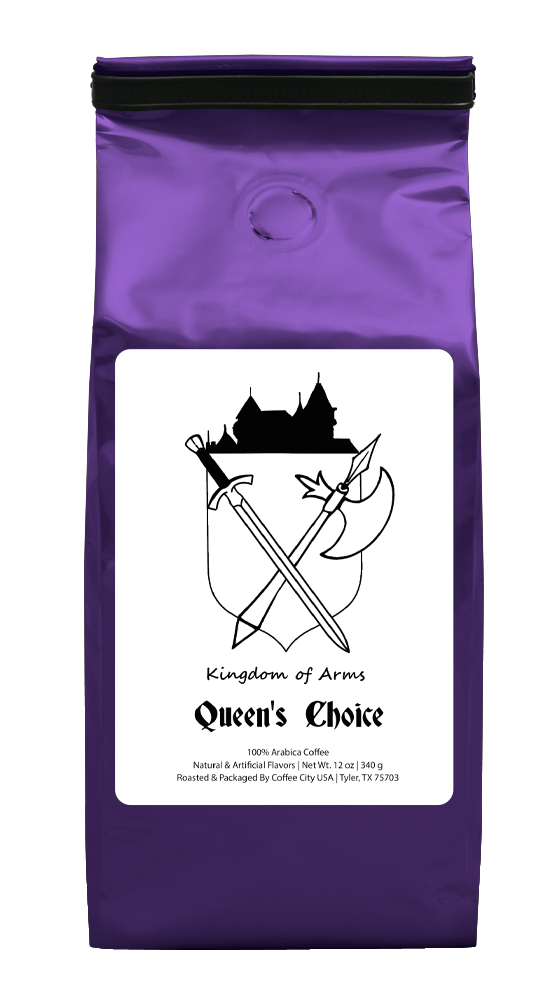 Kingdom Of Arms Coffee The Queen's Choice - Expertly Grown and Roasted