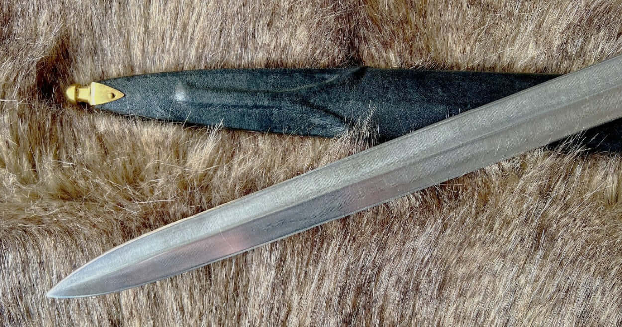 Hand forged Crecy sword full tang functional medieval sword