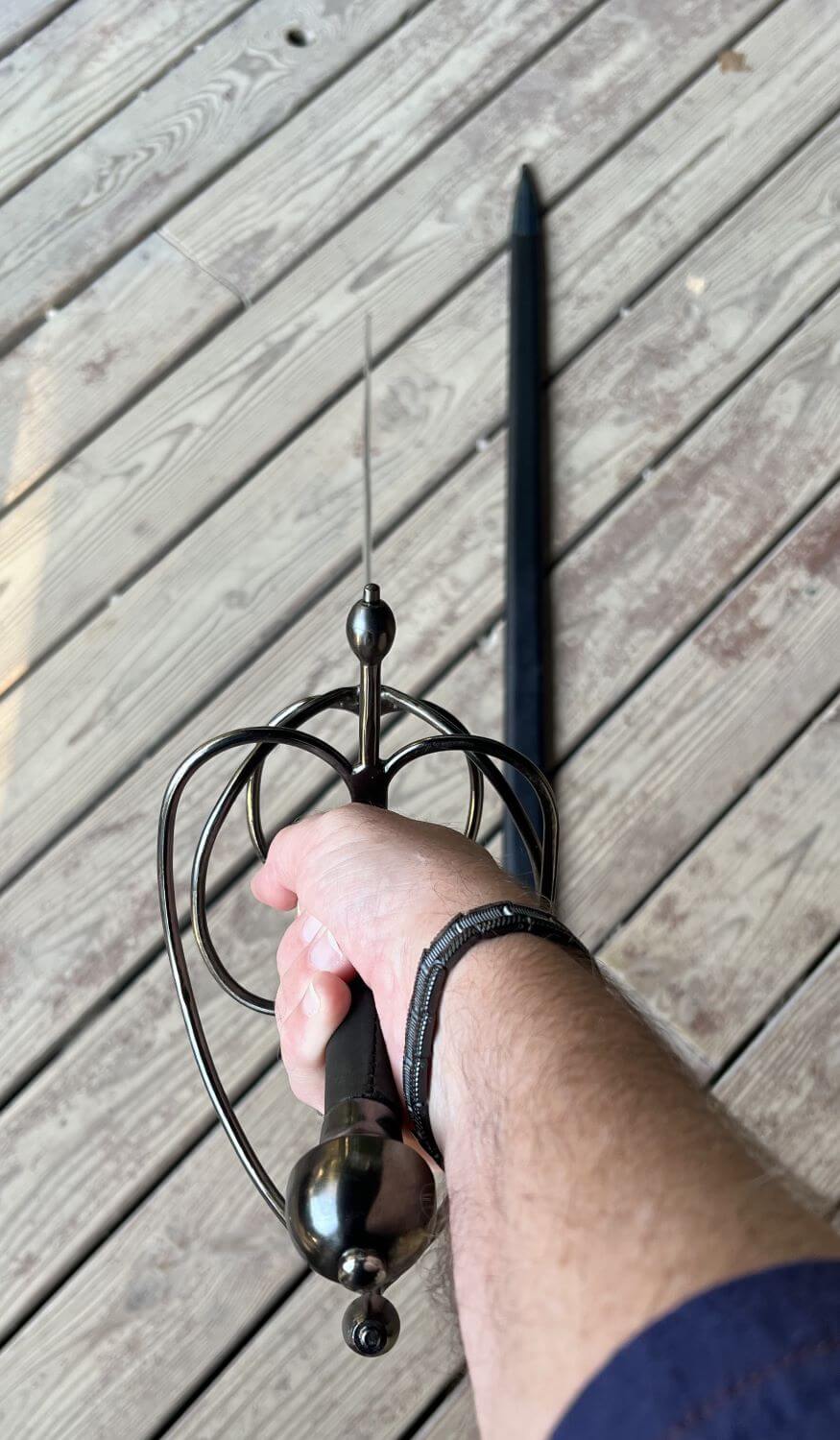 Renaissance Rapier, 17th Century, Ambidextrous Man At Arms