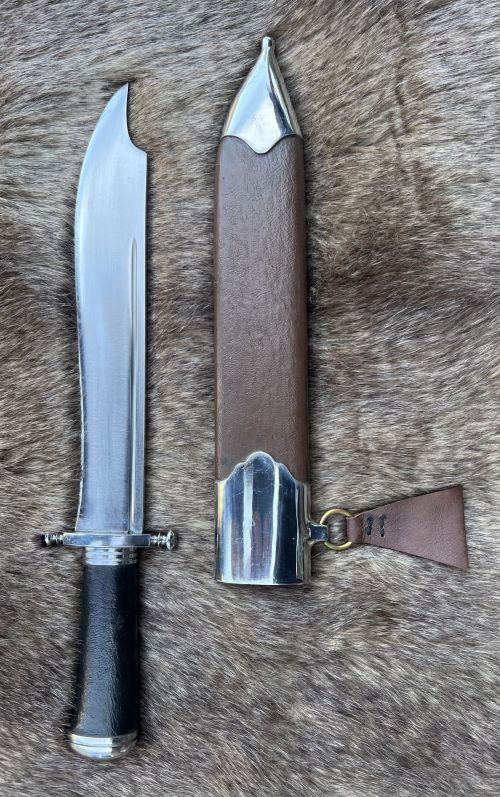 Renaissance Hunting Knife designed by Bruce Brookhart