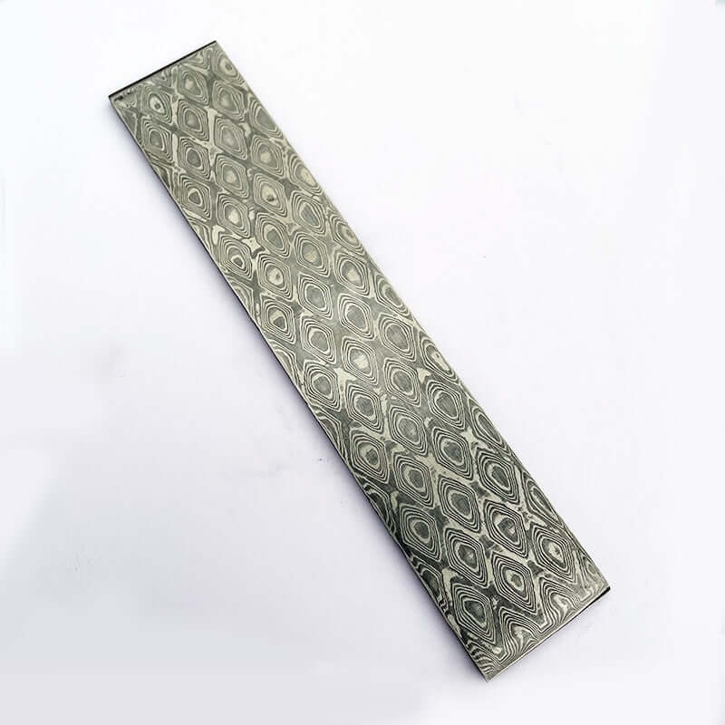 VG10 Sandwich Pattern Damascus Steel for DIY Knife Making Stainless Steel Knife Blade Blank Has Been Heat Treated