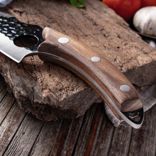 Load image into Gallery viewer, Meat Cleaver and Butcher Knife Stainless Steel Hand Forged Boning Knife Chopping Slicing Kitchen Knives Cookware Camping Knives