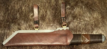 Load image into Gallery viewer, Hjalmar Viking Seax Knife Handmade by Kingdom of Arms
