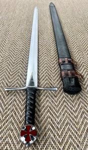 Templar Knight Sword Handmade by Kingdom of Arms