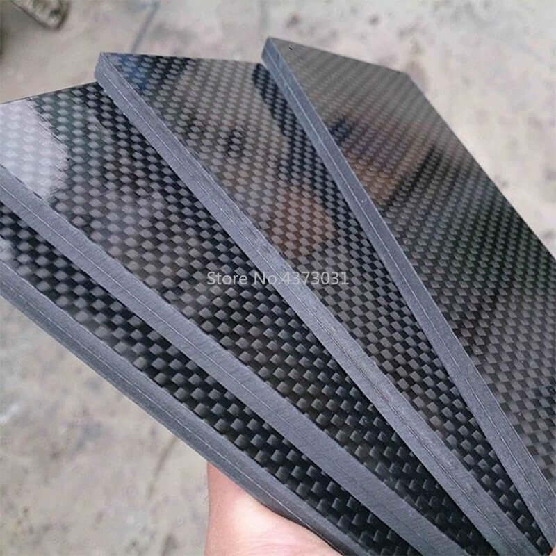 1 piece 3K Carbon fiber board for DIY knife handle material Twill produce material