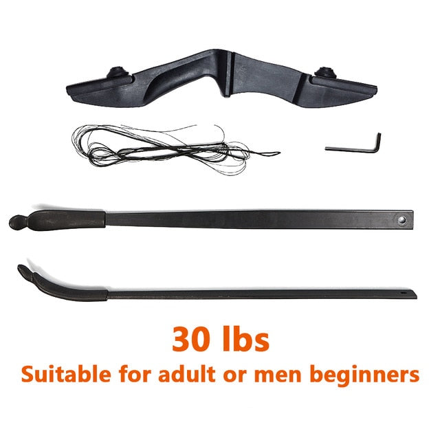 Take-Down Bow Left Right Hand Universal Recurve Bow For Children Adults Archery Outdoor Sports Shooting Beginner Hunting Game
