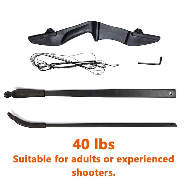 Take-Down Bow Left Right Hand Universal Recurve Bow For Children Adults Archery Outdoor Sports Shooting Beginner Hunting Game