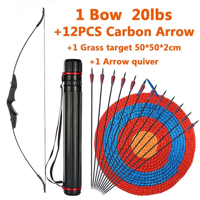 Take-Down Bow Left Right Hand Universal Recurve Bow For Children Adults Archery Outdoor Sports Shooting Beginner Hunting Game