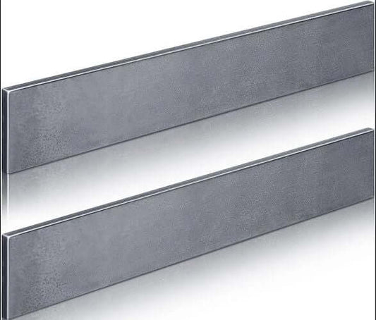 Why 5160 Steel Outperforms EN45: The Superior Choice for Battle-Ready Blades shown as steel strips.