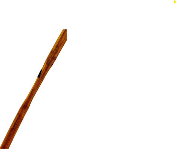 Comanche PREY bow showcasing the handmade design and hickory materials used in construction.