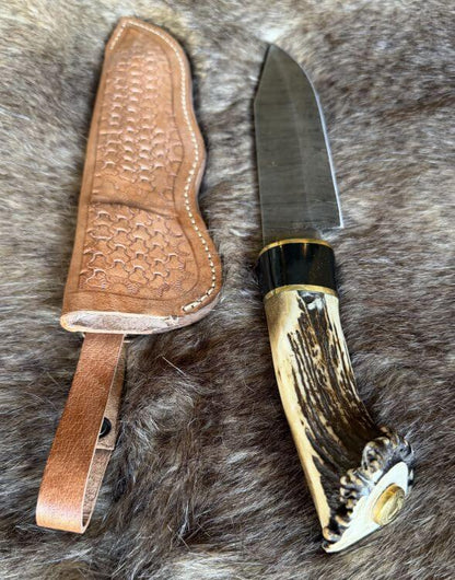 Crown Stag Bowie Knife