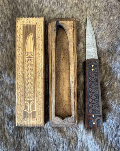 Viking Folding Knife a Replica from Man At Arms