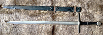 Crecy Sword, Hand Forged Blade, Full Tang, Functional Medieval Sword