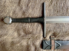 Load image into Gallery viewer, Crecy Sword, Hand Forged Blade, Full Tang, Functional Medieval Sword
