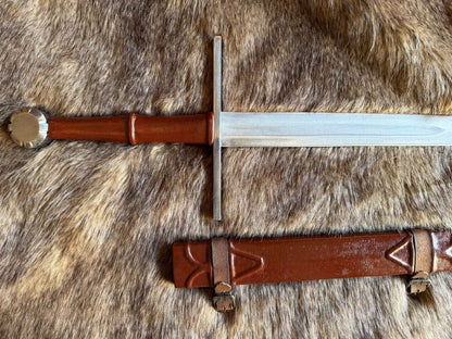 Crecy Sword - Hand Forged 5160 Steel Type XIIa - Battle Ready Replica KoA