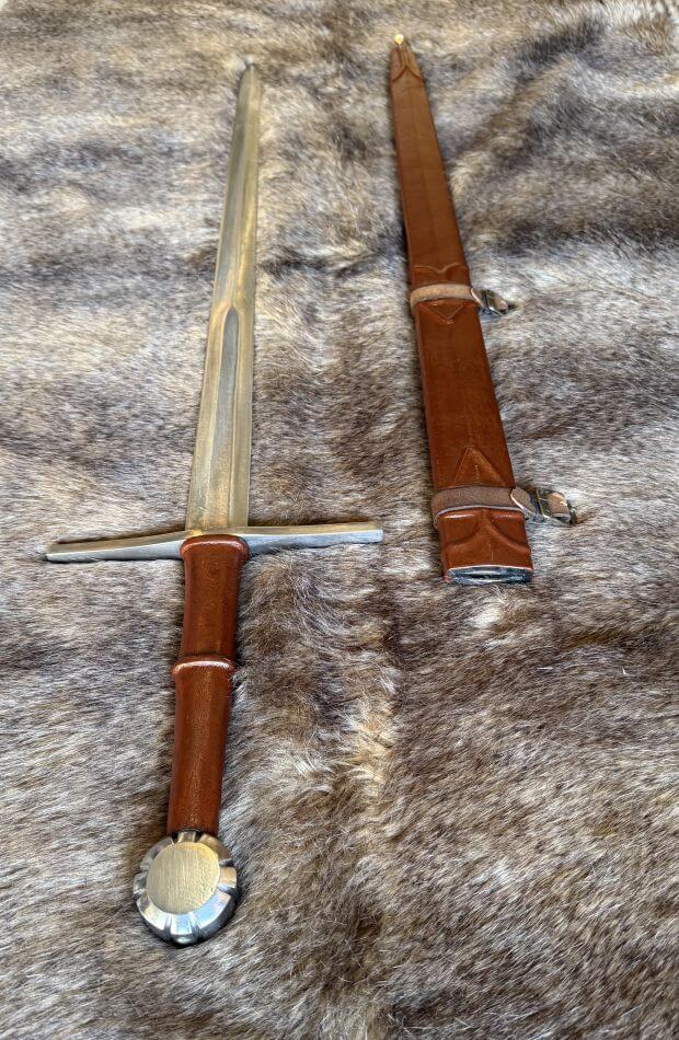 Crecy Sword - Hand Forged 5160 Steel Type XIIa - Battle Ready Replica KoA