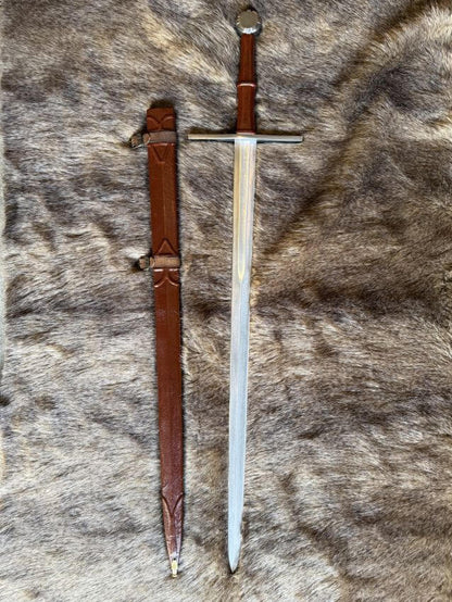 Crecy Sword - Hand Forged 5160 Steel Type XIIa - Battle Ready Replica KoA