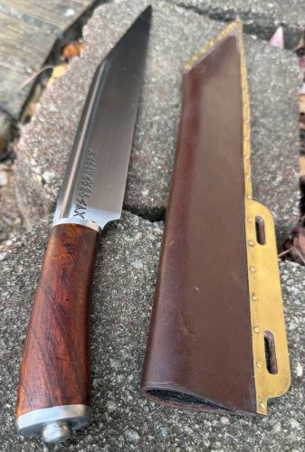 Troll's Bane Seax Knife