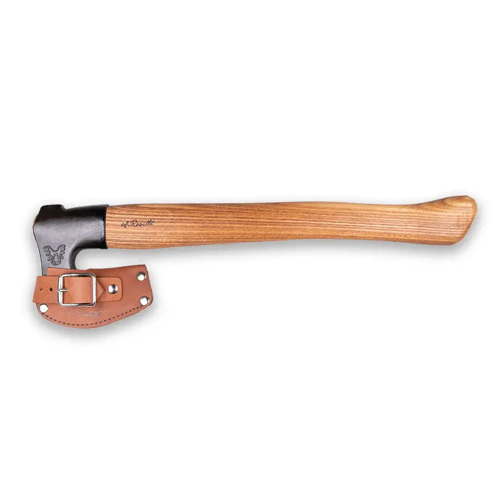 Roselli R850D The Axe, Long handle Red Elm Handle Nordic Axe with leather sheath.