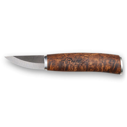 Roselli Bear Claw in UHC With Silver Mounts RW231S, featuring a beautifully crafted wooden handle and sleek blade design.