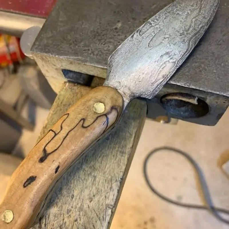 1 piece Spalted Maple Wood for DIY Knife Handle Making Material 120x40x30mm