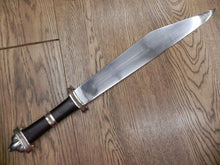 Load image into Gallery viewer, Cold Steel Damascus Viking Long Seaxe Knife