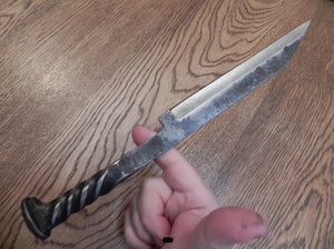 Railroad Spike Viking Scramasax Knife, AOC Exclusive Viking Seaxe Knife