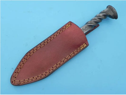 Railroad Spike Leaf Blade Knife, Exclusive