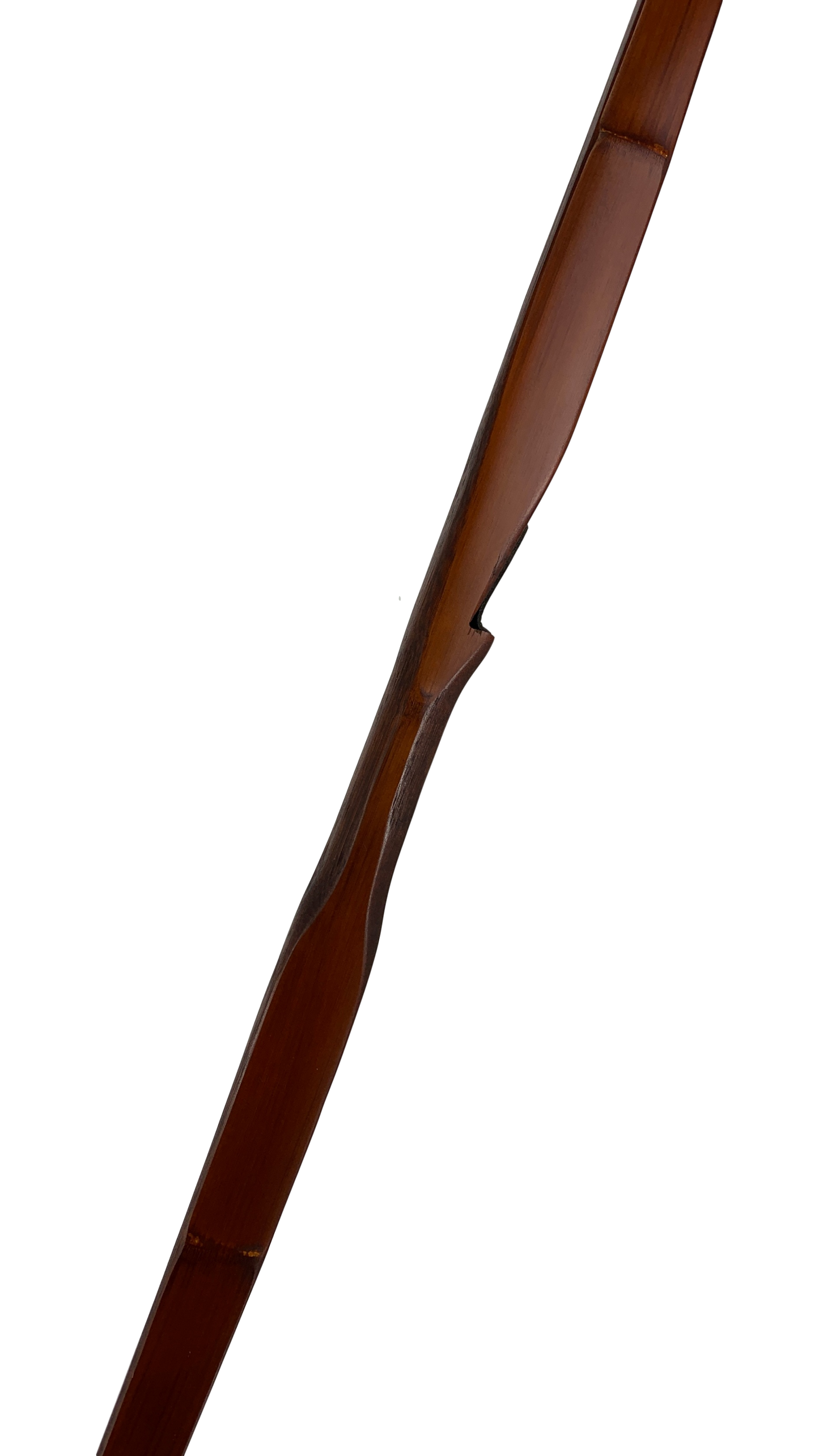 Bamboo Backed Hickory Longbow 72" - Medieval Hunting Longbow