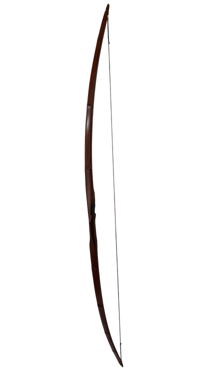 Bamboo Backed Hickory Longbow 72" - Medieval Hunting Longbow