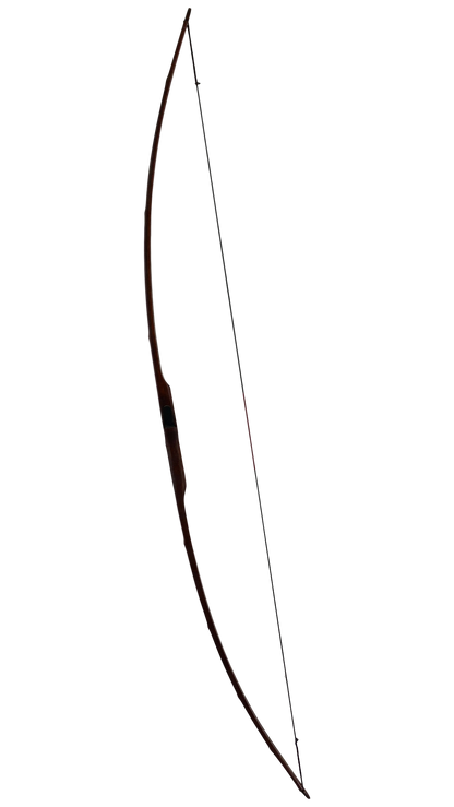 Bamboo Backed Hickory Longbow 72" - Medieval Hunting Longbow