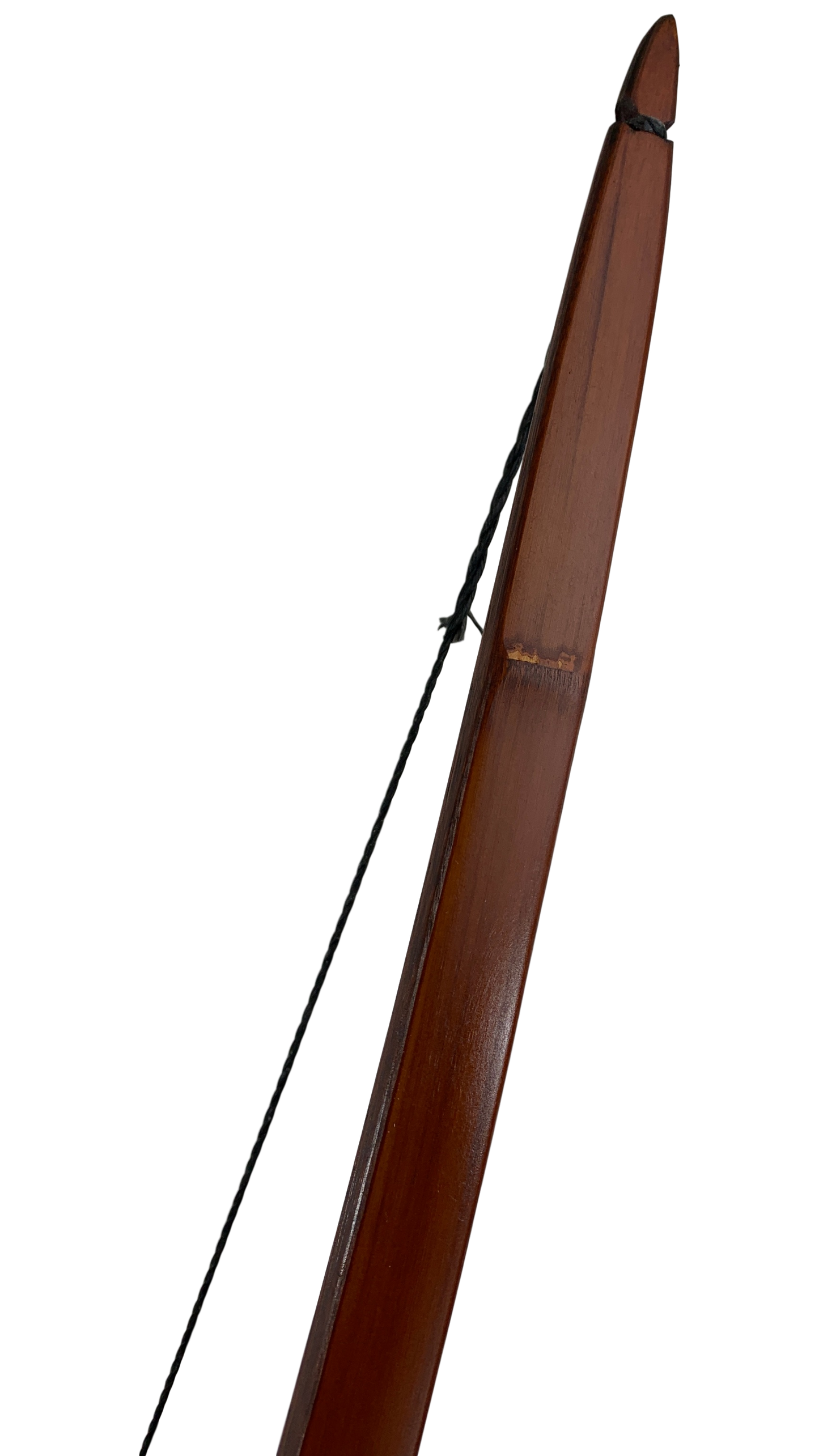 Bamboo Backed Hickory Longbow 72" - Medieval Hunting Longbow