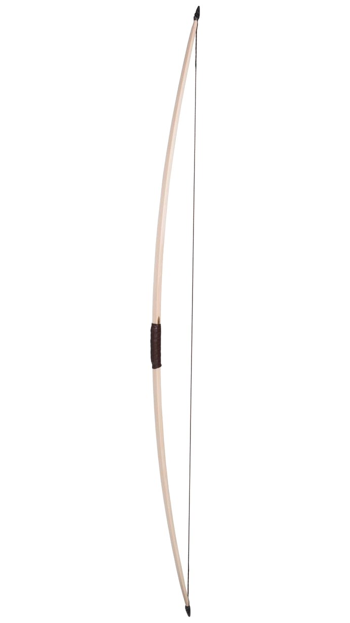 Classic English Medieval Longbow with Horn Nocks