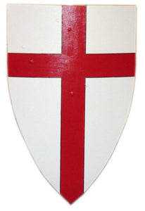 Crusader Medieval Heater Shield 22"x34" Functional Medieval Shield