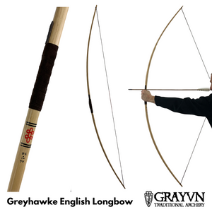 Greyhawke English Medieval Longbow 72"