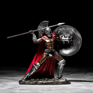 Ancient Greek Spartan Warrior Statue Resin Statue Figurine