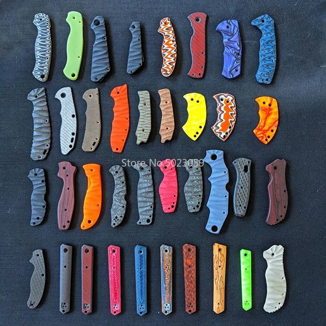 2 pcs G10 material DIY Knife making handle material EDC Knife G10 handle material for Small straight tool patch material