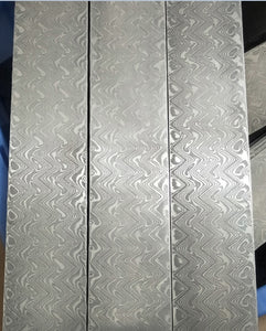 1 piece VG10 Sandwich Damascus steel for DIY exquisite knife Making Wave Pattern steel Knife blade blank has been Heat Treatment