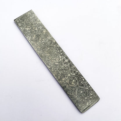 VG10 Sandwich Pattern Damascus Steel for DIY Knife Making Stainless Steel Knife Blade Blank Has Been Heat Treated