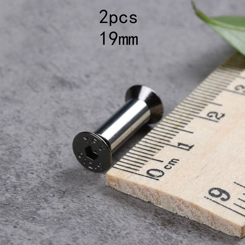 2 pcs High Quality DIY tools Knives Screw Rivet for Knife Handle