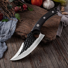 Load image into Gallery viewer, Meat Cleaver and Butcher Knife Stainless Steel Hand Forged Boning Knife Chopping Slicing Kitchen Knives Cookware Camping Knives