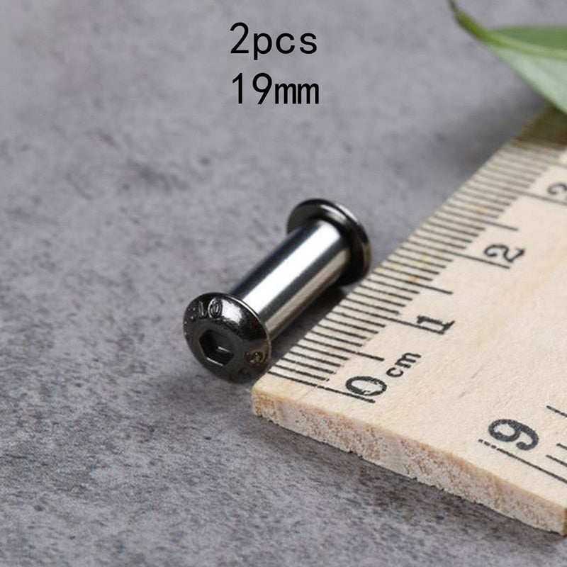 2 pcs High Quality DIY tools Knives Screw Rivet for Knife Handle