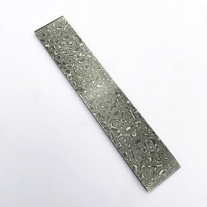 VG10 Sandwich Pattern Damascus Steel for DIY Knife Making Stainless Steel Knife Blade Blank Has Been Heat Treated