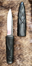 Load image into Gallery viewer, Saxon Viking Medieval Utility Black Knife by KoA