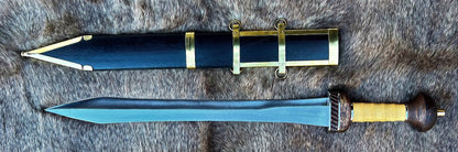 Mainz Gladius Sword, Hand Forged, Full Tang, Battle Ready