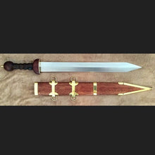 Load image into Gallery viewer, Pompeii Roman Gladius, Roman Sword, Hand Forged, Full Tang