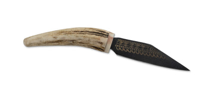 Stag Handle Scramasax by Paul Chen / Hanwei