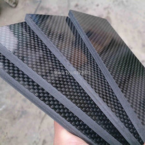 1 piece 3K Carbon fiber board for DIY knife handle material Twill produce material